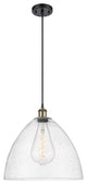Innovations 516-1P-BAB-GBD-164 1-Light Pendant, Black Antique Brass