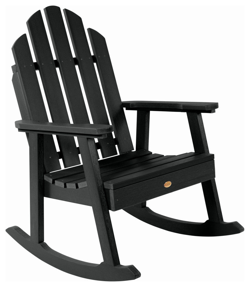 Classic Westport Garden Rocking Chair, Black