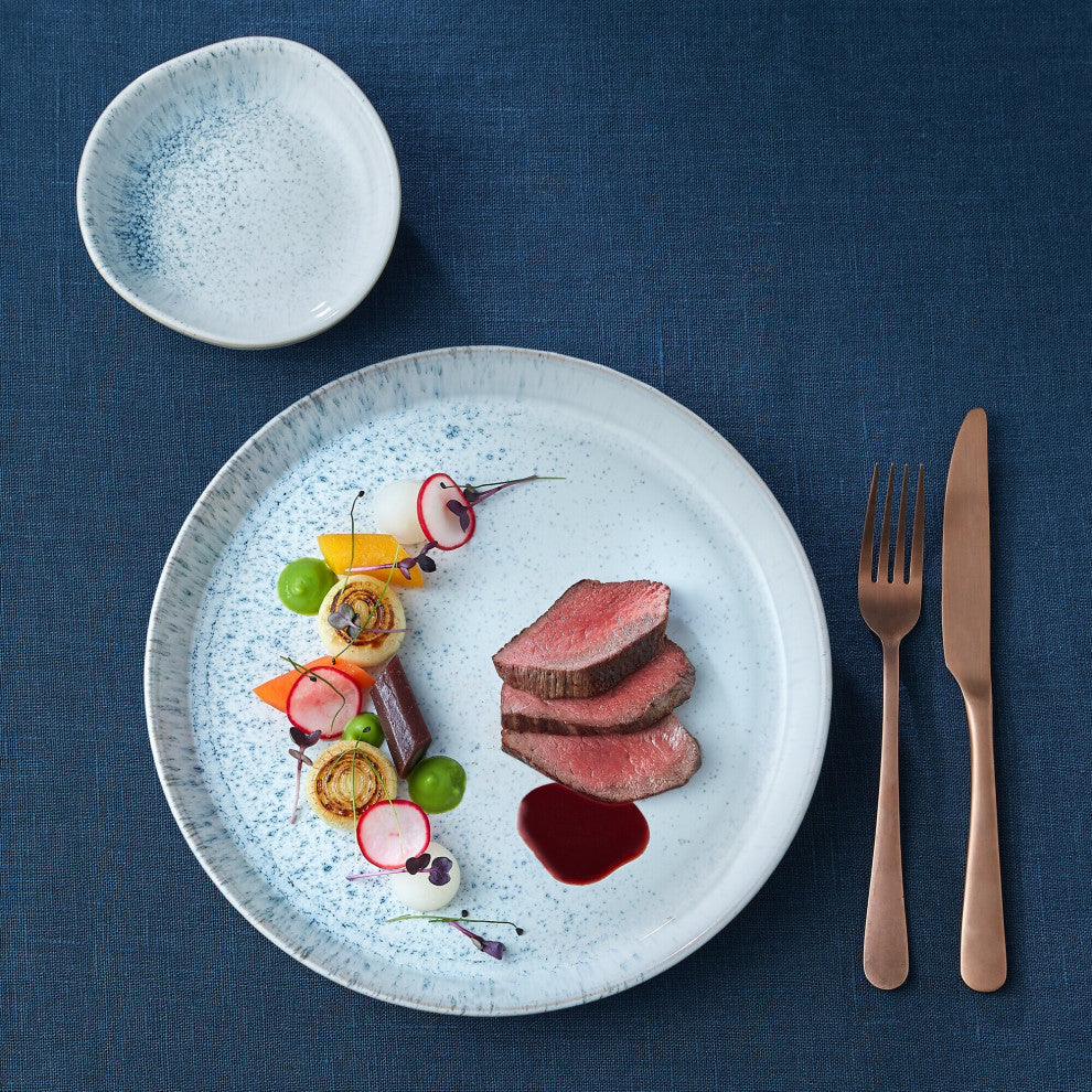 Kiln Blue by Denby Dinner Plates, Set of 4
