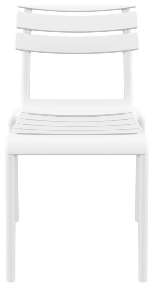 Helen Resin Outdoor Chair, Set of 2, White