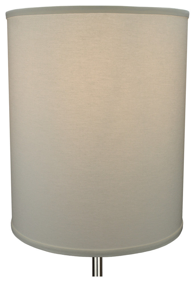 Fenchel Shades, 14"x14"x17" Spider Attachment Drum Lamp Shade, Linen