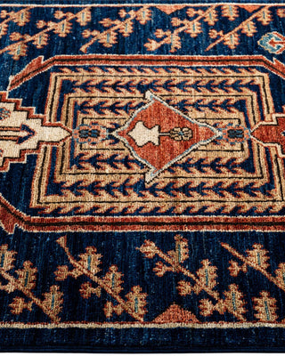 Serapi One-of-a-Kind Hand-Knotted Runner Rug Blue, 2' 8" x 11' 11"