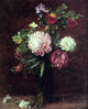 Henri Fantin-Latour Flowers Large Bouquet With Three Peonies Wall Decal