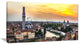 Verona at Sunset in Italy, Cityscape Canvas Art Print, 32"x16"