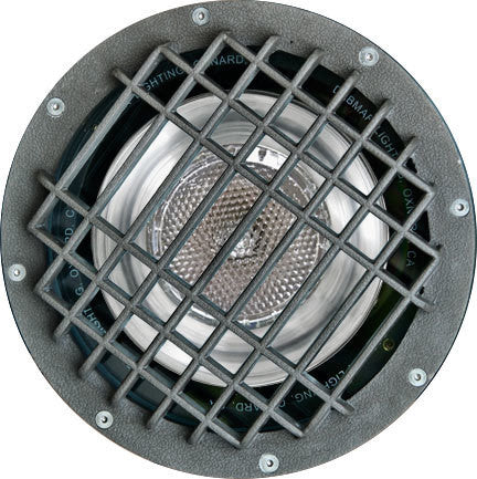 Dabmar Lighting Fiberglass In-Ground Well Light With Grill