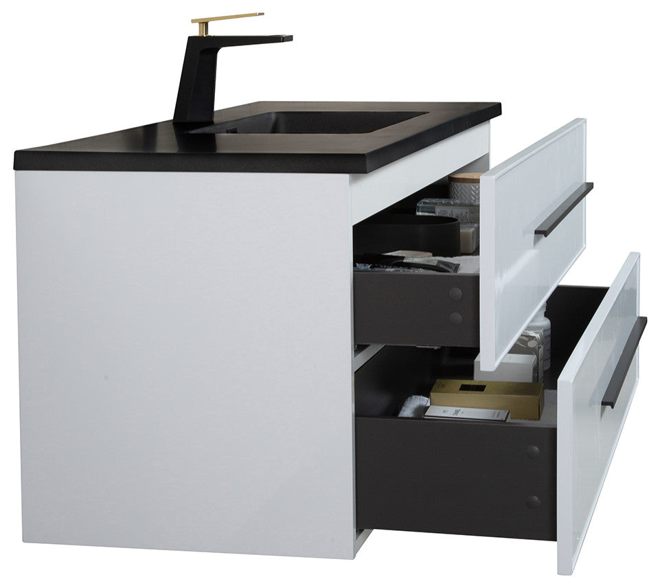 Metropolitan 48" American Style Bathroom Vanity With U Drawer, Single