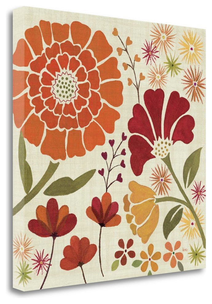"Spice Garden II" By Veronique Charron, Giclee Print on Gallery Wrap Canvas