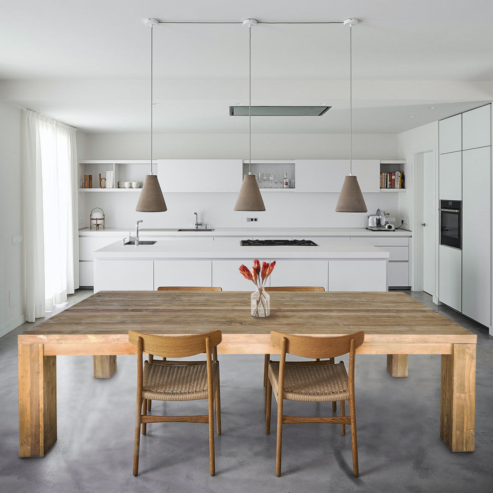 Recycled Teak Wood Marbella Dining, 102"