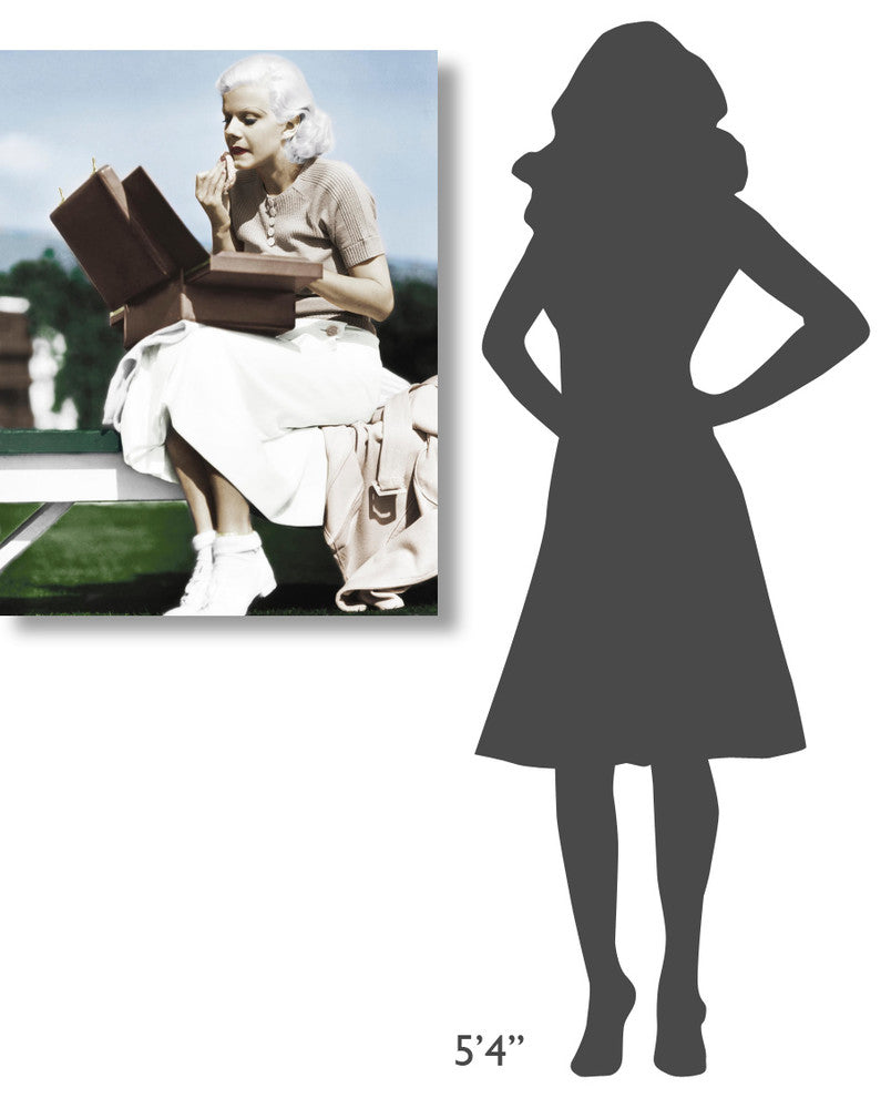 "Jean Harlow" Stretched Canvas Giclee by Hollywood Photo Archive, 28x36"