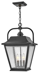 Hinkley Kingston Medium Hanging Lantern, Black