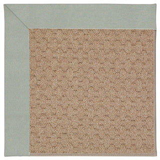Zoe-Grassy Mountain Machine Tufted Rectangle Rug, Marine Blue, 2'x3'