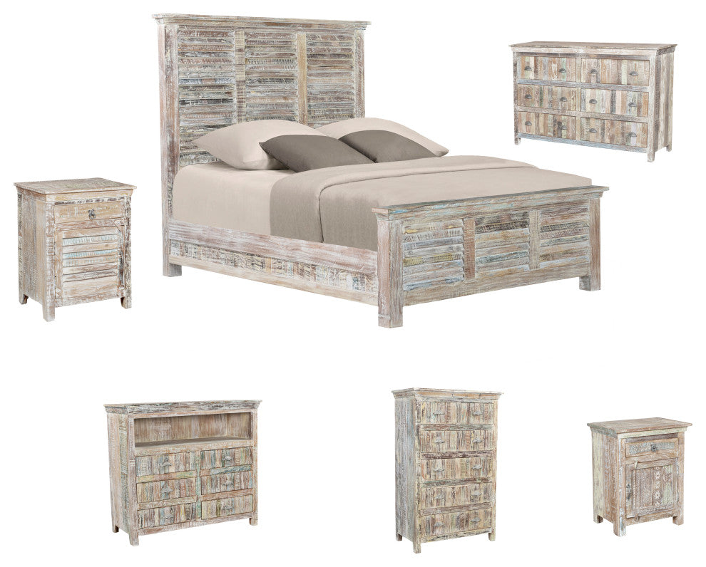 Cassidy Panel Bed, King