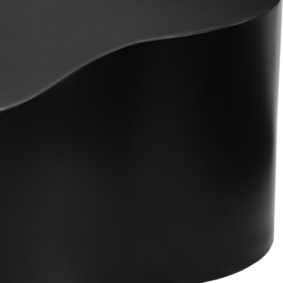 Tevere Coffee Table, Black, 39" W X 24" D X 14.5" H