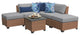Laguna 6 Piece Outdoor Wicker Patio Furniture Set 06f