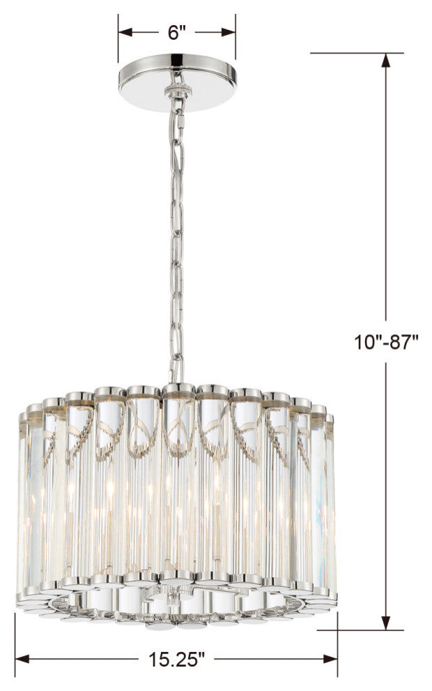 Elliot 4 Light Pendant