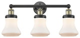 3 24.5" Bath Vanity-Light Black Antique Brass