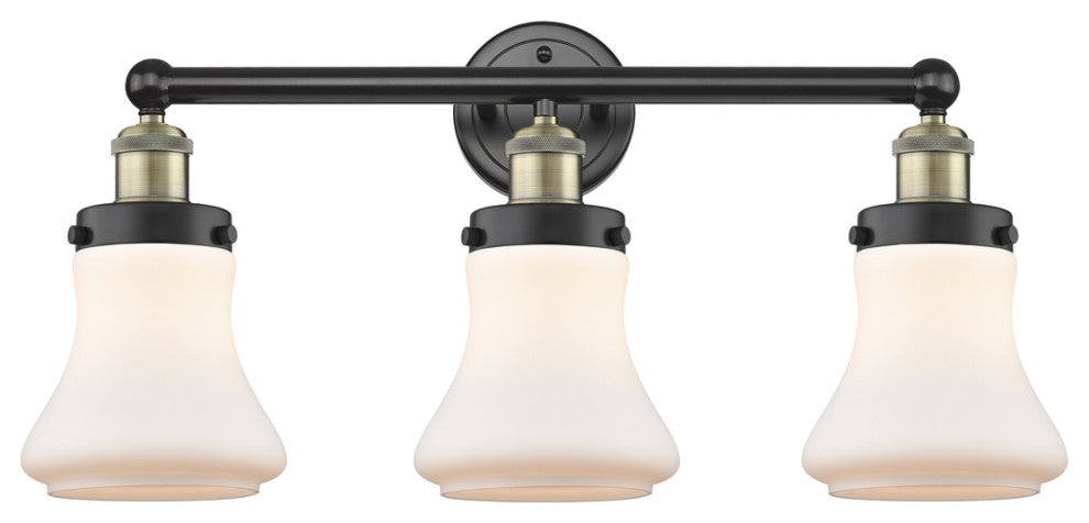 3 24.5" Bath Vanity-Light Black Antique Brass