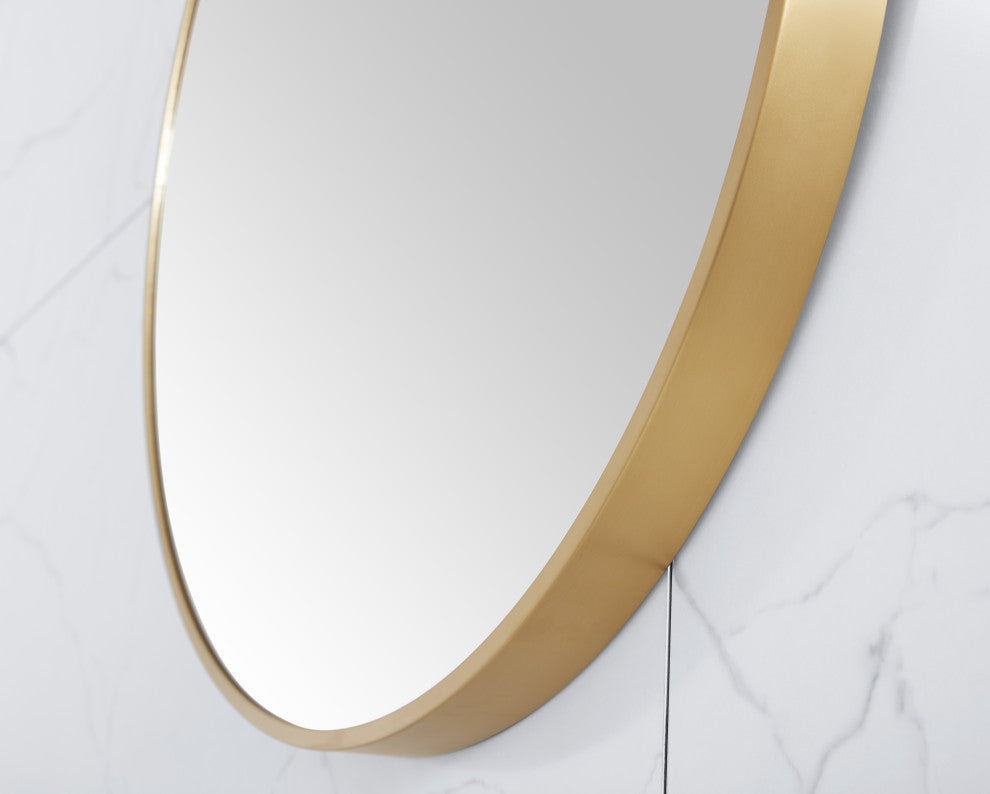 Avanity Avon 24" Mirror, Brushed Gold