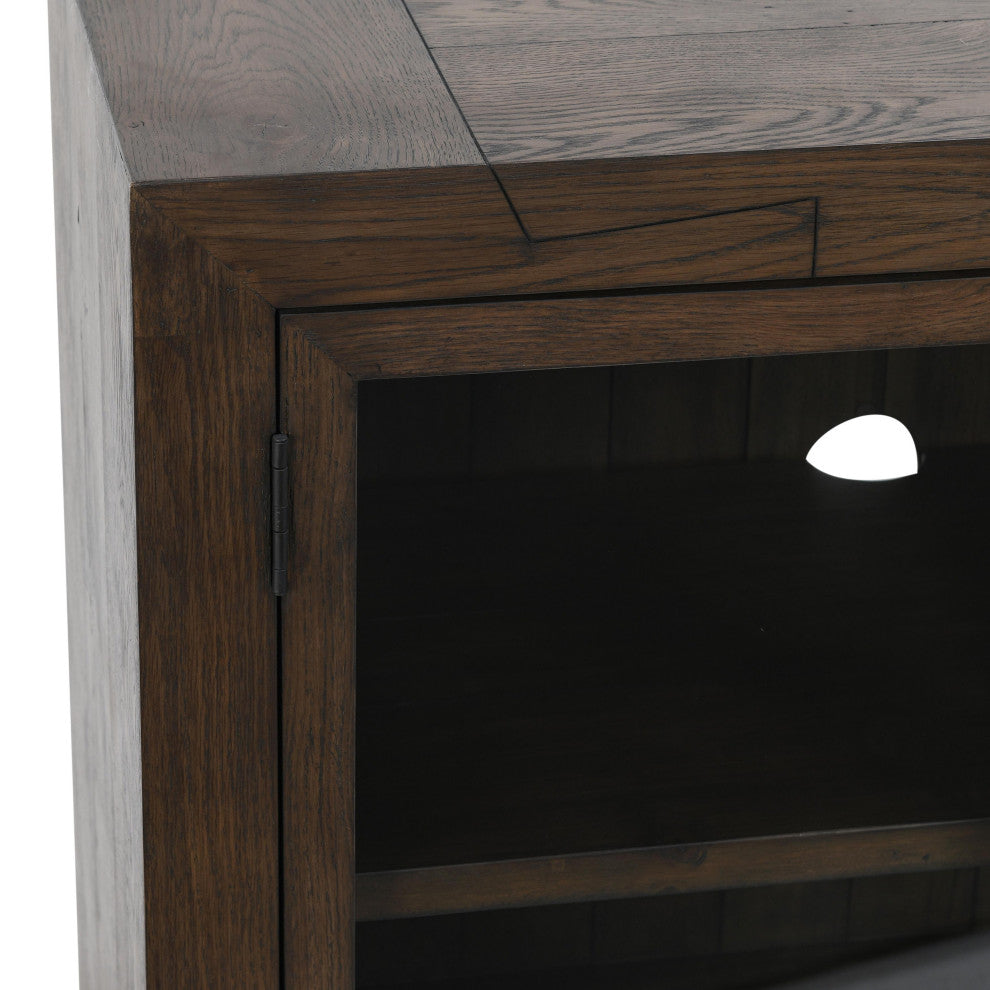 Troy 72" Reclaimed Oak Sideboard in Brown by Kosas Home