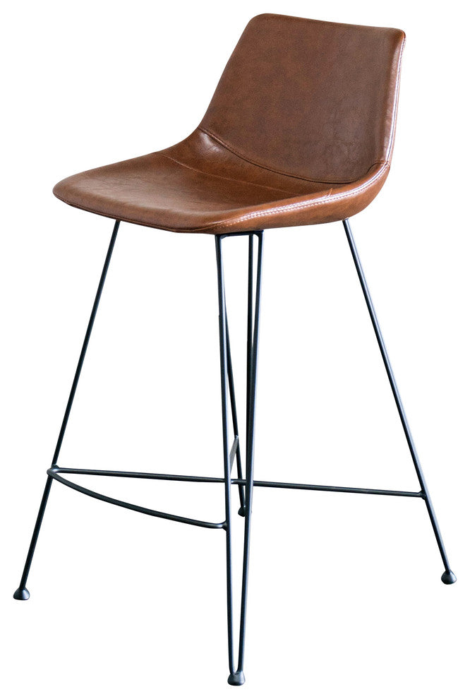 Oda Stool, Brown, Counter Height