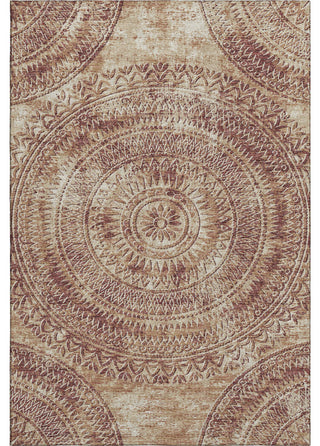 Addison Premium Washable Mayfield AMF113 Red 8' x 10' Rug