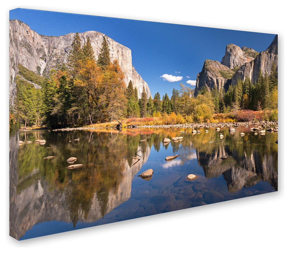Adam Burton 'Valley View' Canvas Art, 24"x16"