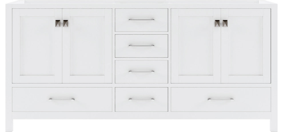 Caroline Avenue 72" Double Cabinet in White