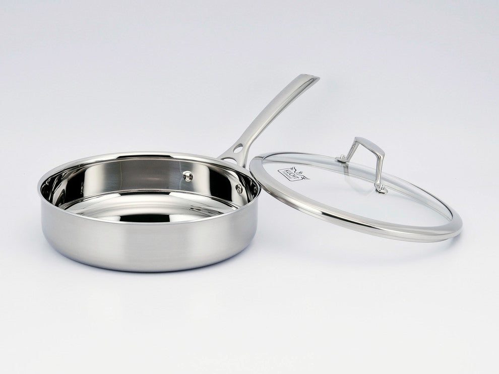 Culinary Professional 3-Ply Stainless Steel 10-Piece Cookware Set