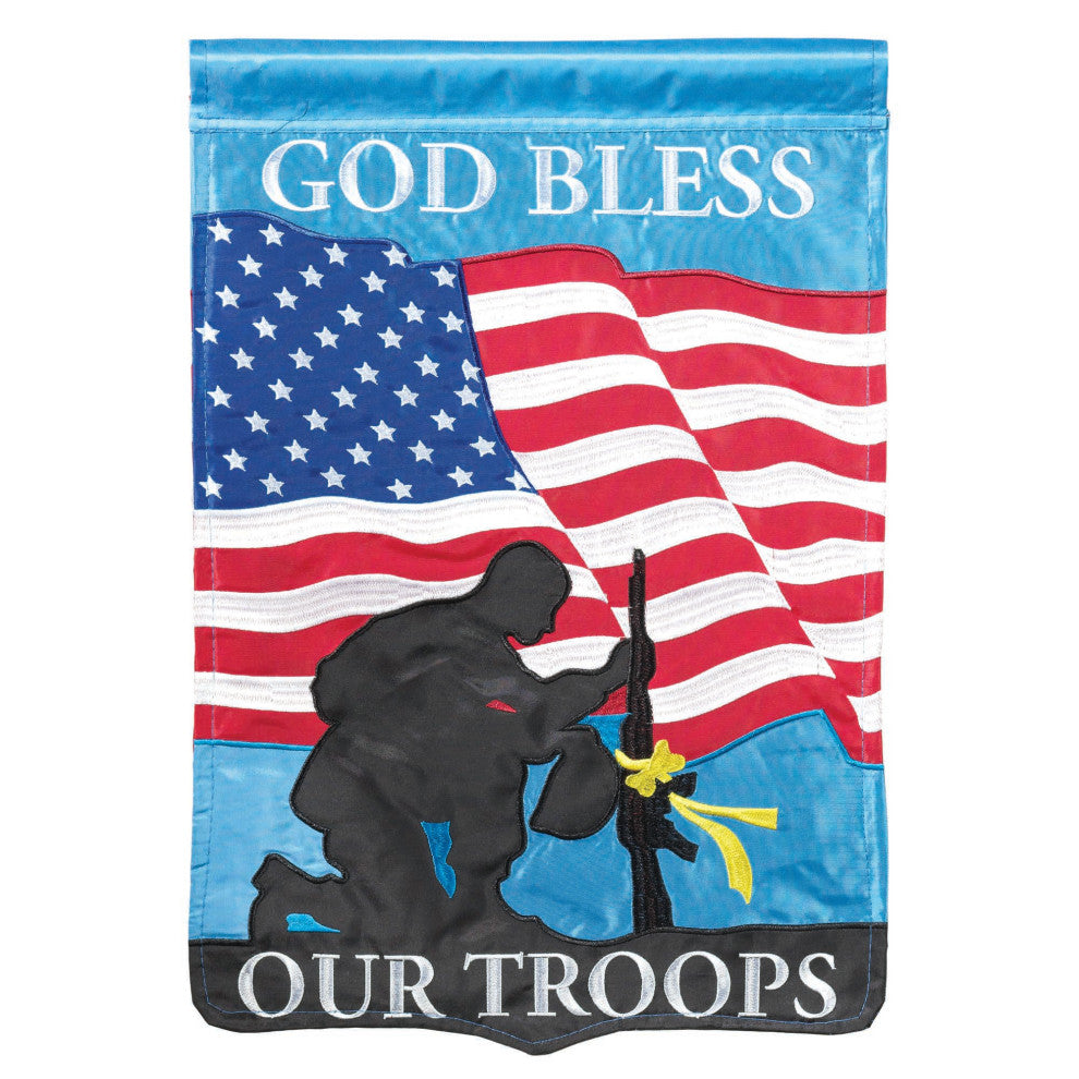 Flag Dbapp Garden God Bless Our Troops