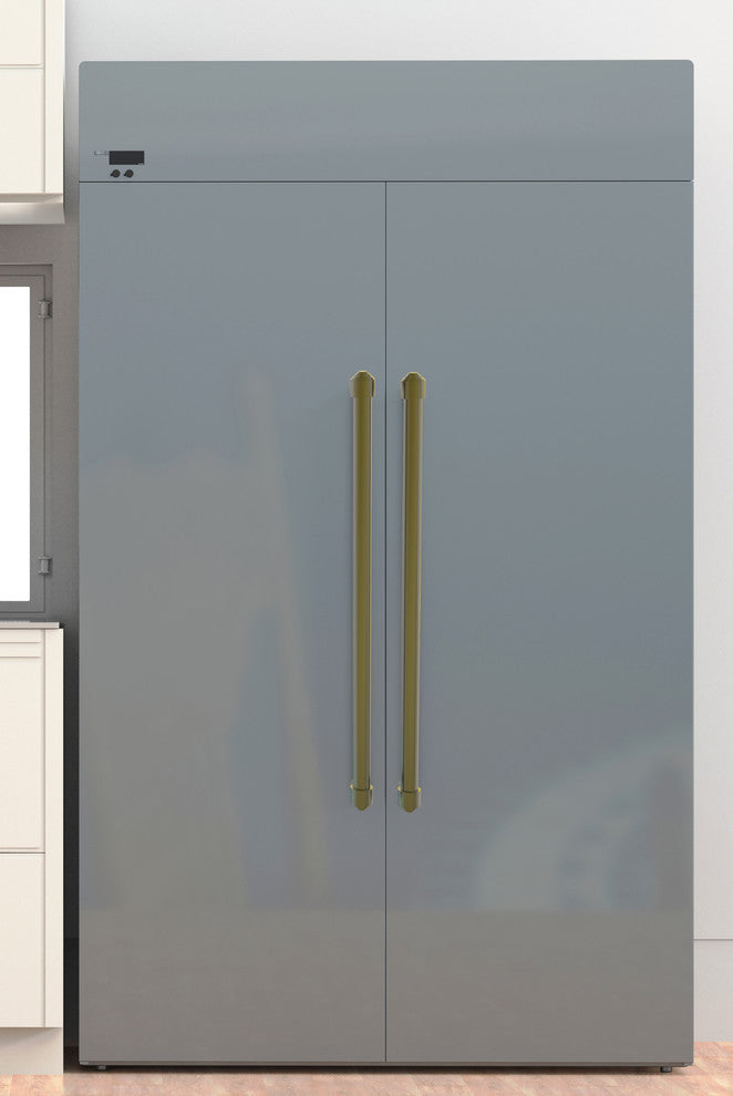 18" Refrigerator Pull, Polished Brass