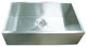 Yosemite Home Decor 20" x 32" Farmhouse Single Sink, Stainless, MAGS3320SAP