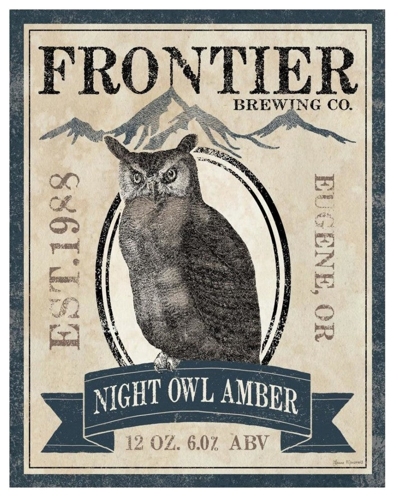 "Frontier Brewing III" Digital Paper Print by Laura Marshall, 24"x30"