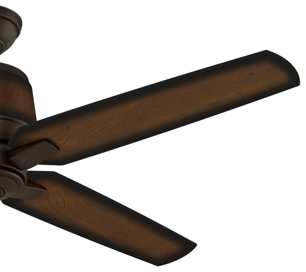 Casablanca 54" Aris Brushed Cocoa Ceiling Fan With Wall Control