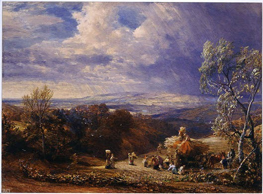 Samuel Palmer Harvesting Wall Decal