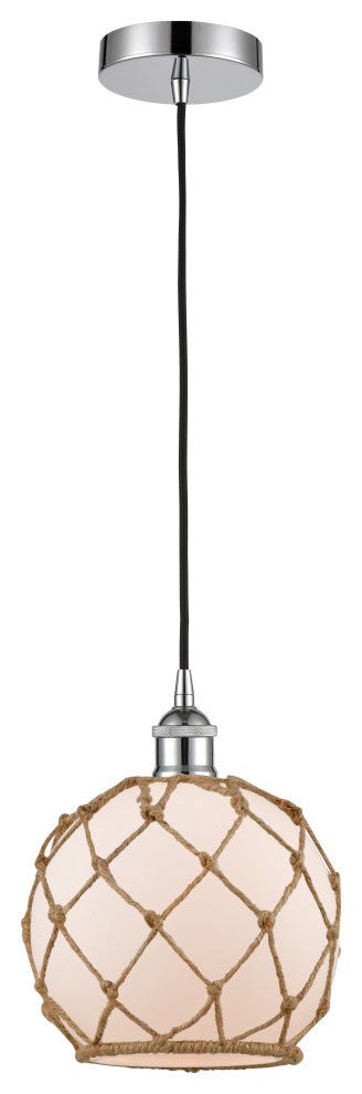 Innovations 616-1P-PC-G121-8RB-LED 1-Light Mini Pendant, Polished Chrome