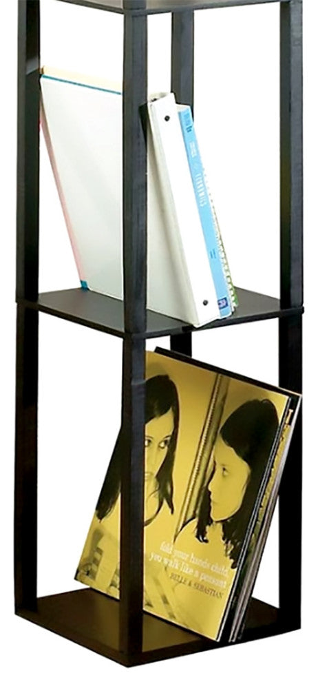 Square Etagere Floor Lamp Storage and Display Shelf Set of 2