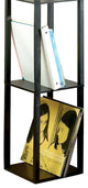 Square Etagere Floor Lamp Storage and Display Shelf Set of 2