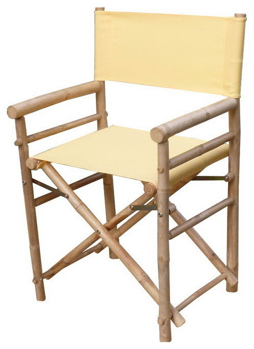 Bamboo Director's Chair, Set of 2, Nude
