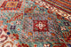 Hand Knotted Khorjin Super Kazak Wool Rug 3' 3" X 4' 8" Q5436