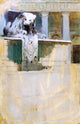 Theodore Robinson Place St. Sulpice Paris Wall Decal