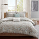 Madison Park Percale Printed 5-Piece Comforter Set, Full/Queen