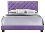 Suffolk Full Bed, Purple, Queen