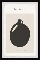 "Les Sujets" Framed Painting Print, 16x24