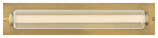 Hinkley Lucien Large Led Vanity, Lacquered Brass