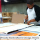 "Detroit" Print by 5by5collective, 26"x18"x1.5"