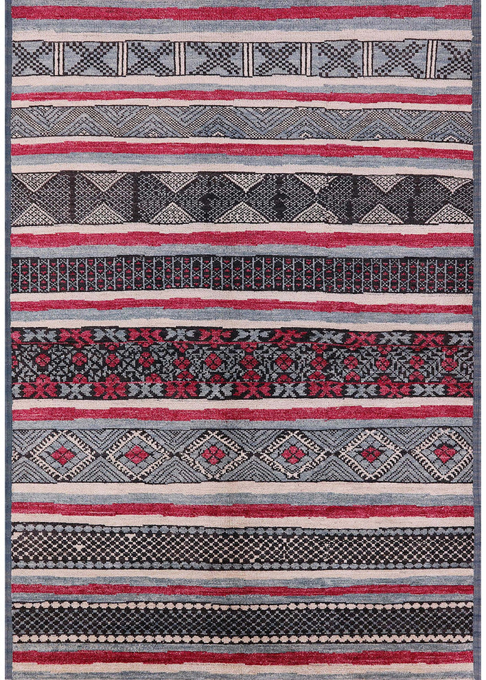Ahgly Company Indoor Rectangle Mid-Century Modern Area Rugs, 2' x 4'