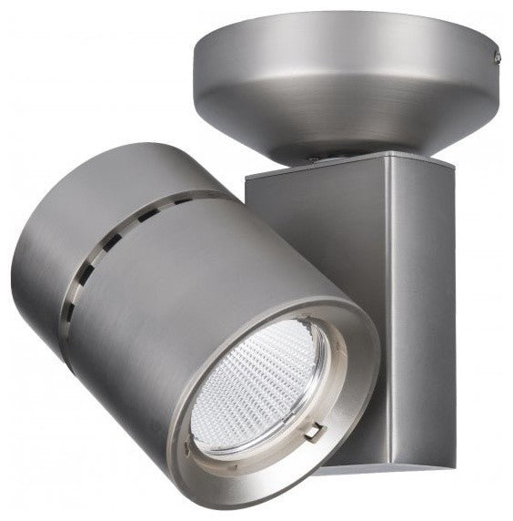 52W Exterminator II LED Energy Star Monopoint Flood Beam 2700K, Brushed Nickel