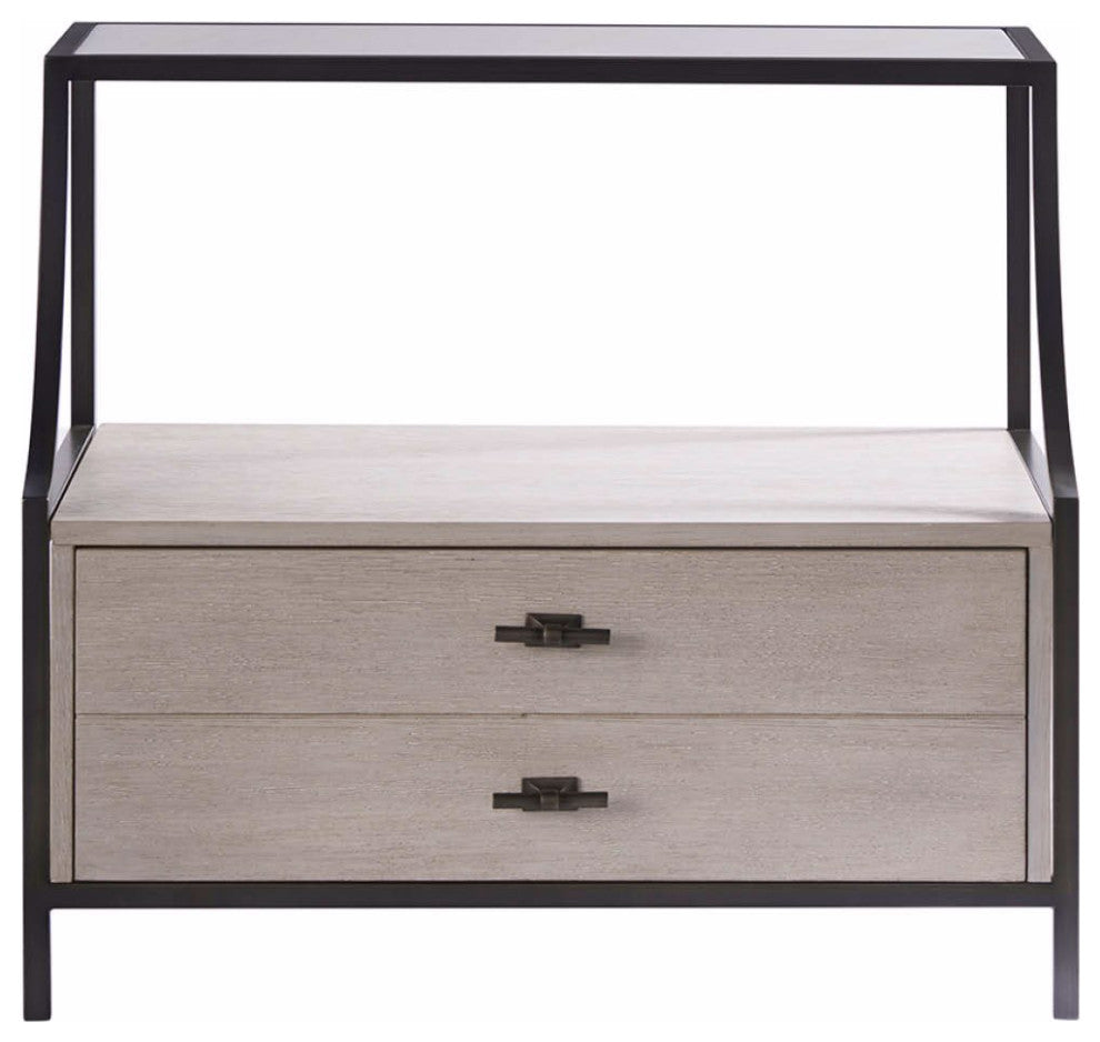 Stone Top Nightstand
