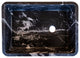 Toros Black Marble Rectangular Sink Semi-Polished (W)14.4 (L)20.3" (H)4.7"