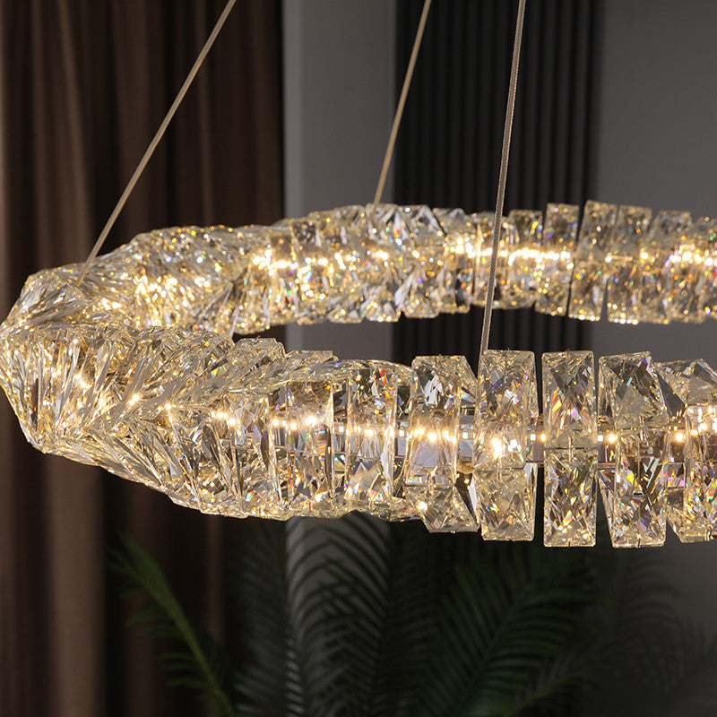 Bacci Crystal Ring Chandelier